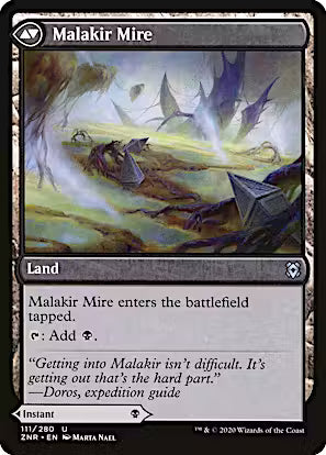 Malakir Rebirth // Malakir Mire [Zendikar Rising] [Foil]