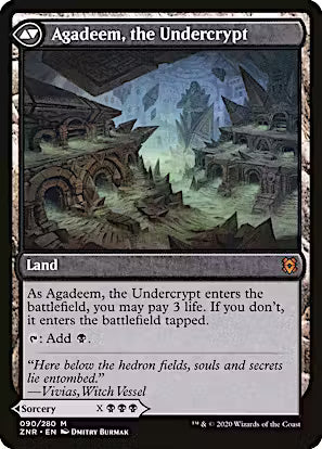 Agadeem's Awakening // Agadeem, the Undercrypt [Zendikar Rising]
