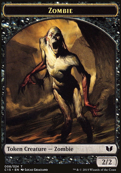 Germ // Zombie Double-Sided Token [Commander 2015 Tokens]